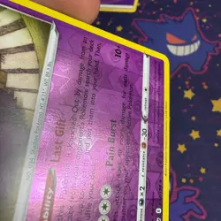 Gengar REVERSE HOLO RARE card 057/198 SWSH Chilling Reign 2021 Pokemon LP - Image 2