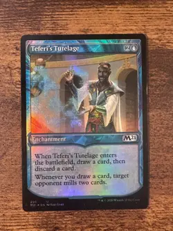 Teferi's Tutelage (Showcase) Core Set 2021 Foil LP MTG - Image 1