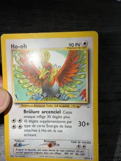 Carte Pokemon Ho-oh 18/64 Rare Neo Revelation Wizards Francais Occasion - Image 3