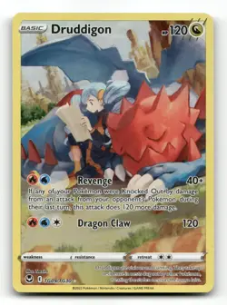 Druddigon TG09/TG30 - Silver Tempest Trainer Gallery - Pokemon Card NM/M - Image 1