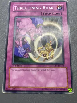 Yu-Gi-Oh! Threatening Roar Common 1st Edition 5DS1-EN031 HP - Image 1