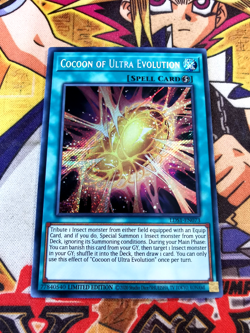 Cocoon of Ultra Evolution lds1-en073 Ltd Ed (NM/VLP) Secret Rare Yu-Gi-Oh! - Image 1