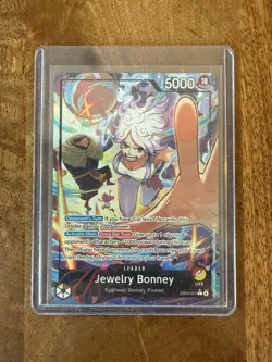 One Piece TCG OP15 -EB04 Jewelry Bonney Leader Alt Art EB04-001 NM - Image 1