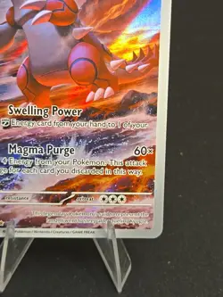 Pokemon TCG Sv04: Paradox Rift Groudon Holo Illustration Card 199/182 Mint - Image 4