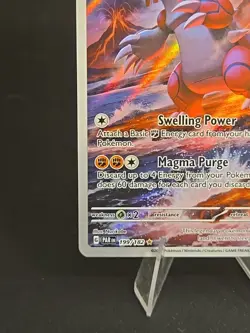 Pokemon TCG Sv04: Paradox Rift Groudon Holo Illustration Card 199/182 Mint - Image 5