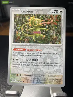 Kecleon 150/191 Reverse Holo Surging Sparks Shinji Kanda Pokemon Card NM - Image 1