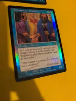 Information Dealer & Imagecrafter. Onslaught. MTG Card. Old vintage FOIL.2 card - Image 1