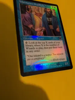 Information Dealer & Imagecrafter. Onslaught. MTG Card. Old vintage FOIL.2 card - Image 4