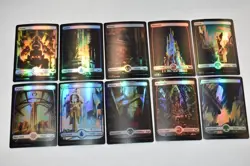 *FOIL* Set 10 Metropolis Full Art Land Streets of New Capenna Magic SNC - Image 2