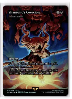 Shantotto's Coercion - Diabolic Intent (Showcase) 34 FINAL FANTASY Foil NM - Image 1