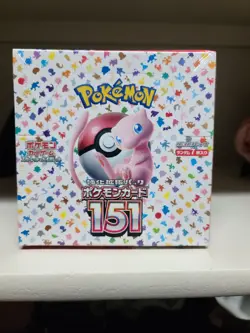 Pokemon 151 Japanese Booster Box Factory Sealed US seller With Shrink READ - Image 1