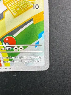 Pokemon TCG Bulbasaur 037 First Partner Illustration Black Star Promo NM - Image 4