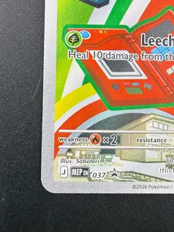 Pokemon TCG Bulbasaur 037 First Partner Illustration Black Star Promo NM - Image 5