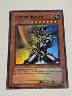 Buster Blader RP02-EN013 Max Holo Bleed Super Rare Yugioh Retro Pack 2 Mint - Image 1