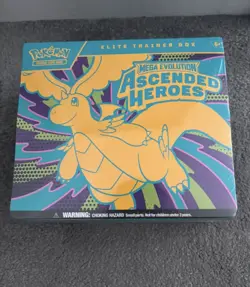 Pokemon TCG - Ascended Heroes ETB Elite Trainer Box - SEALED WEDNESDAY SHIPPING - Image 1