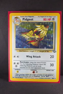 Pidgeot 8/64 Pokemon TCG Jungle Set Holo Rare - Image 3
