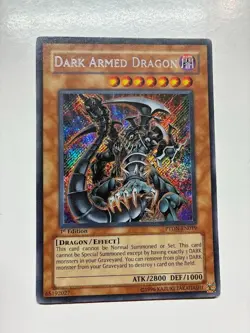USA Seller Yugioh Dark Armed Dragon PTDN-EN019 Secret Rare 1st Edition - Image 1