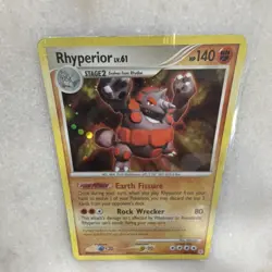 Rhyperior 12/130 Diamond & Pearl Holo Rare Pokemon 2007 The Pokemon Company - Image 5