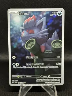 Zorua 075/064 Sv: Shrouded Fable Holo Pokemon TCG Illustration Rare - NM - Image 1