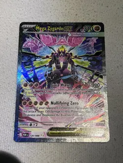 Mega Zygarde ex 120/088 Me03: Perfect Order Holo NEW!! Pokemon TCG - Image 1