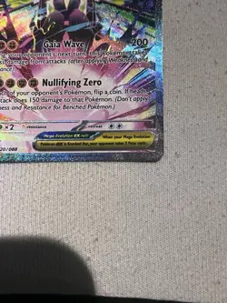 Mega Zygarde ex 120/088 Me03: Perfect Order Holo NEW!! Pokemon TCG - Image 3