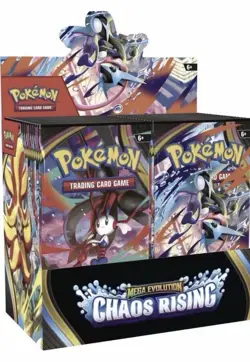 Mega Evolution-Chaos Rising Pokemon TCG Booster Display Box (36 Packs) - Image 1