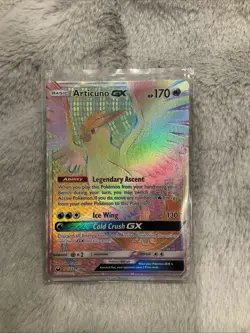 Pokemon TCG Articuno GX Celestial Storm 171/168 Holo Secret Rare - Image 1