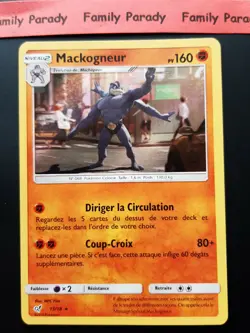 Mackogneur Holo 160pv 13/18 Carte Pokemon Rare Promo Detective Pikachu Neuve fr - Image 1