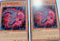 2 Pack Yugioh! MP D/D Necro Slime - MP16-EN115 - 1st Edition Trading Game Card - Image 1