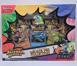 Pokemon TCG Mega Evolution Ascended Heros First Partners Deluxe Pin Collection - Image 1