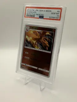 Pokemon Charizard 006/024 Detective Pikachu Holo Japanese PSA 10 - Image 1