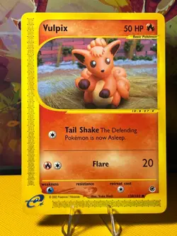 Vulpix 136/165 Expedition Non Holo Pokemon 2002 - Image 1