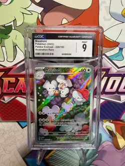 CGC 9 Maushold 226/193 Illustration Rare - Paldea Evolved - Pokemon - SHIPS FAST - Image 1