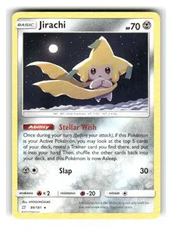 Jirachi 99/181 Rare Deck Exclusives Pokemon Lightly Played - Image 1