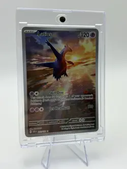 Pokemon Latios 203/191 Sv08 Surging Sparks Full Art Illustration Rare Holo 2024 - Image 1