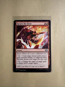 MTG Return the Favor OTJ 0142 U NM Regular - Image 1