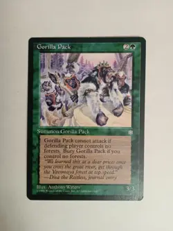 CARTA MAGIC MTG ENG 1995 GORILLA PACK - Image 1