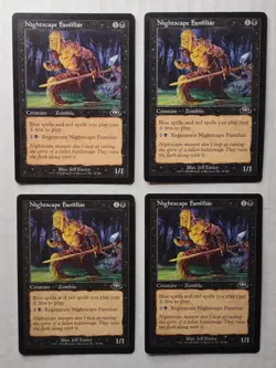 MTG 4x Nightscape Familiar x4 LP Planeshift Magic the Gathering Playset - Image 1