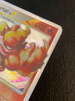 Pokemon TCG Magmortar Lv. X 123/123 Mysterious Treasures (2007) - Secret Rare HP - Image 5