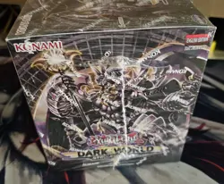 YUGIOH DARK WORLD STRUCTURE DECK DISPLAY BOX 1st Edition 8 DECKS NEW SEALED - Image 2