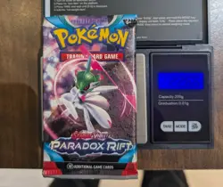 Paradox Rift Booster Pack - Heavy 22.66g - Sealed - Pokemon TCG Scarlet & Violet - Image 1
