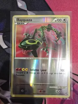 Pokemon TCG Call Rayquaza 20/95 Call of Legends Reverse Holo LP - Image 1