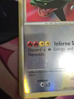 Pokemon TCG Call Rayquaza 20/95 Call of Legends Reverse Holo LP - Image 4