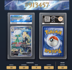 Pokemon TCG - Cynthia's Roserade - Destined Rivals 184/182 - Graded Ace 10 - Image 1