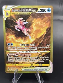 2023 Crown Zenith Origin Forme Palkia VSTAR Gold Holo UR #GG67/GG70 - Image 1