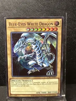 Yu-Gi-Oh! - Blue Eyes White Dragon - Ultra Rare / Holo - LCKC-EN001 - Image 1