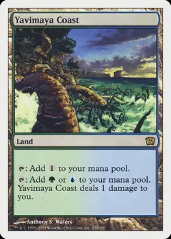 Yavimaya Coast [Ninth Edition] Magic MTG - Image 1