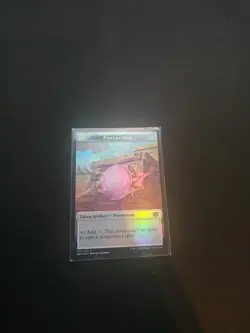 MTG Magic Transformers Commander X1 FOIL Ravage / Powerstone Token (NM) - Image 2