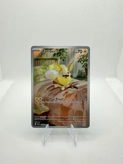 Pokemon TCG Phantasmal Flames Yamper 99/94 Illustration Rare - Image 1