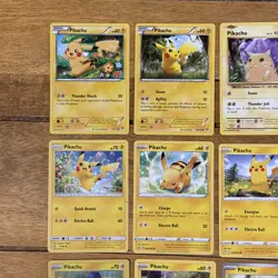 16X Pikachu Pokemon TCG Bundle - No Duplicates - XY to Modern - Image 2